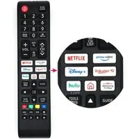 Alltro Universal TV Fernbedienung für alle Samsung TV Fernsehers Fernbedienung (Smart LCD LED QLED UHD 4K 8K 3D TV)