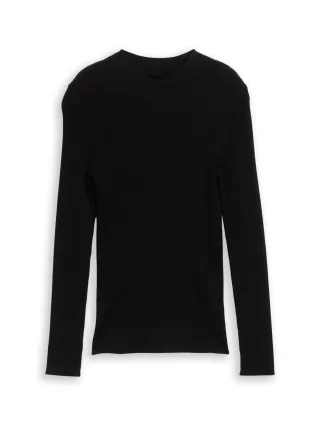 Denim Tom Tailor - Tight Fit Strickpullover deep black - Gr. - L