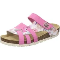 AFS-Schuhe 212007 Kralle Pantolette für Damen mit Fußbett, bequeme Sandalen aus Leder