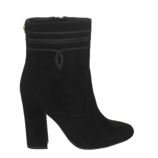 Absatzstiefel mit runder Spitze FLLU23SUE10 Frau