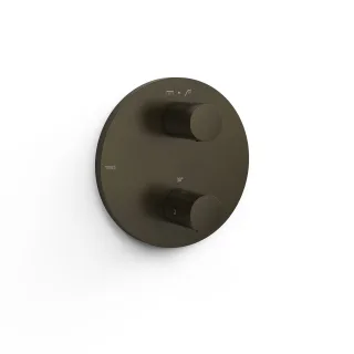 Tres Sichtbares Teil für 2 Wege Unterputzgehäuse Therm box , 26225001KMB 26225001KMB