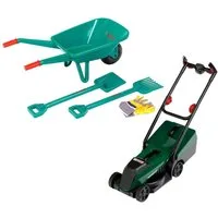 Theo Klein Kinder-Gartenset 3052(2752+2780) Bosch 2er Set 4-teiliges Gartenset + Rotak