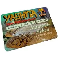 Behr Stipphaken Allround YASHITA - 10 lose Haken Plättchen Angelhaken Friedfischhaken, Extrem Scharf