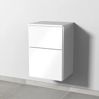 Sanipa 3way Unterschrank mit 2 Auszügen, Weiß-Glanz, BS14478 BS14478