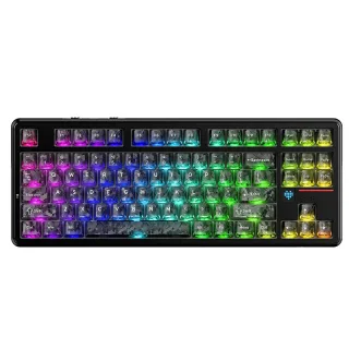 ATTACK SHARK X87ULTRA Mechanical Keyboard Dual 8K Wireless Tri-Mode Hot-swappable RGB Lights 10000mAh Massive Battery Lo