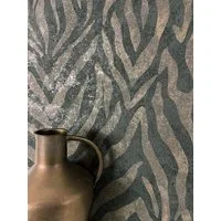Newroom Vliestapete Zebraka Black Tapete Streifentapete Streifen,Zebrastreifen,Linien, Schwarz Tapete Modern Streifen - Mustertapete Zebra Braun Anthrazit Animal-Print Zebrastreifen Linien für Wohnzimmer Schlafzimmer Küche, Mustertapete