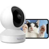 Reolink Überwachungskamera 3MP WLAN IP E1-Series (Innenbereich, Pan-Tilt,2,4-GHz-WLAN, Bewegungserkennung, Bidirektionales Audio)