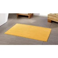 Gözze Badematte Chenille, Höhe 15 mm, rutschhemmend beschichtet, fußbodenheizungsgeeignet, Polyester, rechteckig, Badteppich, Uni Farben, besonders weich durch Microfaser, waschbar