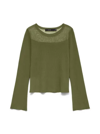 VERO MODA - VMCRICKET LS O-NECK PULLOVER - Gr. - S