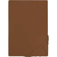 Castell - Markenbettwäsche Spannbettlaken Jersey in Gr. 90x200, 140x200 oder 180x200 cm, Jersey, Gummizug: rundum, (1 Stück), aus Baumwolle, für Matratzen bis 22 cm Höhe, Bettlaken, Spannbetttuch