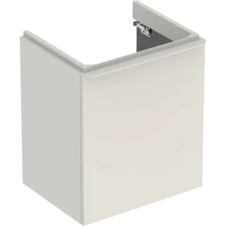 Geberit Smyle Square Unterschrank für Waschtisch, m. 1 Tür re 53,6x61,7x43,3cm, sand-grau, 500365JL1 500365JL1