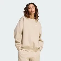adidas Originals Sweatshirt ESSENTIALS CREW LONG FLEECE OS SWEATSHIRT (1-tlg)