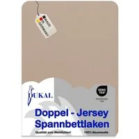 DUKAL Spannbettlaken Kinderspannbettlaken, 32 verschiedene Farben, 100% Baumwolle, Doppel-Jersey, Gummizug: rundum, (1 Stück), 40x90 cm, aus hochwertigem Doppel-Jersey, Made in Germany