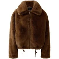 Oui Blouson Outdoorjacke taupe