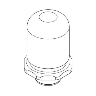 KWC Aquarotter Oberteil, ANIMA, für Trinksprudler, 2000104977, 2000104977 2000104977