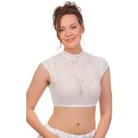 Hammerschmid Dirndlbluse Dirndlbluse - GUNDI - weiß