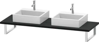 Duravit DuraStyle Konsole Eiche Schwarz Matt 800x550x30 mm - DS107C01616 DS107C01616