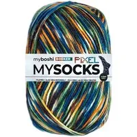 myboshi 150 Gramm myboshi MySocks Pixel Bastelgarn, 125 m