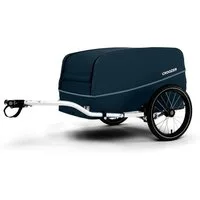Croozer Fahrradlastenanhänger Cargo Tuure inkl. Kupplung - Farbe: Blueberry Blue, Fahrradanhänger für Lasten & Gepäck bis 45 kg