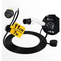 DA·Hi Typ 2 EV Elaktroauto Ladekabel 7.4 / 11 / 22 kW Autoladekabel, (700 cm), geeignet für alle gängigen Elektro-Fahrzeuge, 16A, 32A, 7,4/11/22 kW