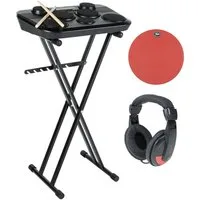 FAME E-Drum, E-Drums, Digital Drums, DD-380 incl. Stand Bundle - Digital Drum-Set