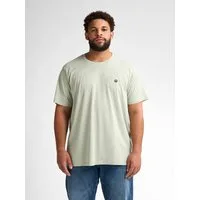 Petrol Industries Rundhalsshirt mit Logo Stickerei