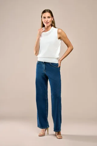 Castana Top Off White