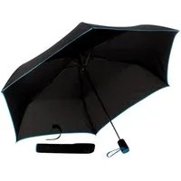 Mel-O-Design Taschenregenschirm Kleiner Regenschirm für die Handtasche, Automatik Schirm für Damen, Herren