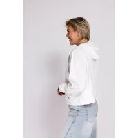 Zhrill Sweatblazer RATANA lässiger Look, hüftlange Schnittform, mit Kängurutasche
