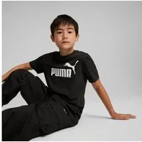 PUMA T-Shirt ESS NO 1 LOGO TEE B mit Rundhalsausschnitt, kurzärmlig, ohne Kapuze