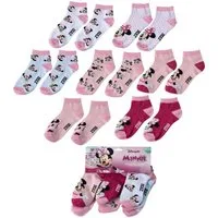 Disney Minnie Mouse Kurzsocken Kinder Socken 7er Pack