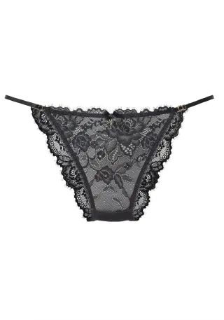 LASCANA - LASCANA tanga black - Gr. - 36/38