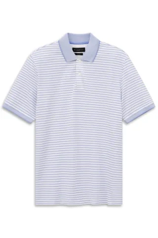 bugatti - Herren Polo 1/2 Arm hellblau - Gr. - L