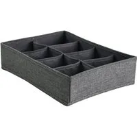 hausleben Organizer Faltbox 33x24x8cm, 8 Fächer (1 St), Faltbares Ordnungssystem