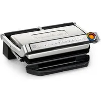 Tefal Kontaktgrill OptiGrill + XL, erneuerte Kochstufenanzeige, 9 automatische Programme, 2000 W, manuelles Programm, spülmaschinengeeignete Platten GC727D
