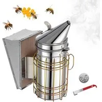 Youyijia Werkzeughalter Bienen Smoker Edelstahl mit Hitzeschild & Imker Werkzeug