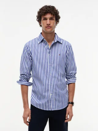 FLEX POPLIN CLASSIC STP RF SHIRT Wedge Blue - Gr. - XXL