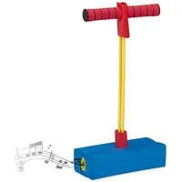 relaxdays Hüpfspielzeug Schaumstoff Pogo Jumper für Kinder