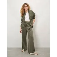 Apricot Stoffhose Leichte Hose mit praktischen Taschen