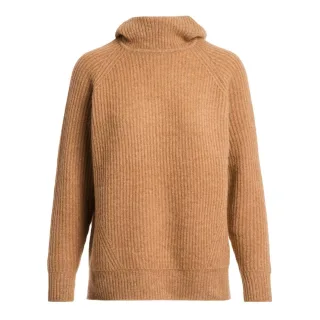 Parajumpers - Tory - Strick-hoodie In Kamelbraun, Bequeme Passform