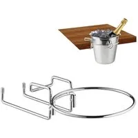 relaxdays Sektkühler 2 x Sektkühlerhalter für den Tisch