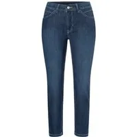 MAC Stretch-Jeans MAC MELANIE 7/8 dark blue basic used 5045-90-0344 D842 - ULTRALIGHT