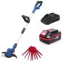 Güde Akku-Rasentrimmer Güde Rasentrimmer Kantenschneider RT 18V Akku 4.0 Ah / Ladegerät 3A