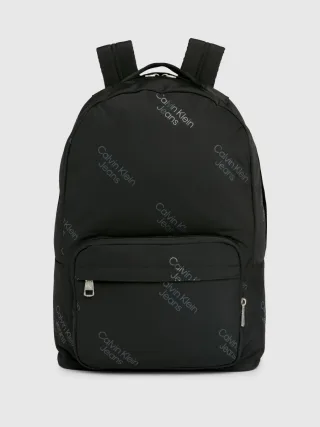 Calvin Klein - Rucksack mit Logoprint schwarz - Gr. - OS
