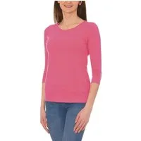 Alkato Longshirt Alkato Damen Shirt 3/4 Arm mit Rundhals