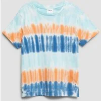 s.Oliver Kurzarmshirt T-Shirt T-Shirt mit Batik-Effekt