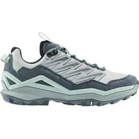 Lowa Maddox Pro Low (Fast-Hiking, Textil/Synthetik) schiefergrau/blau Damen Wanderschuh