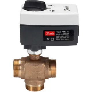 Danfoss 3-Wege-Mischventil DN25 065F6025 Kvs 6,3, PN16, RG5, G 11/4A