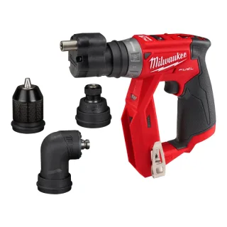 Milwaukee FUEL Akku-Kompakt-Bohrschrauber mit Schnellwechselbohrfutter M12 FDDXKIT-0X - 4933471332
