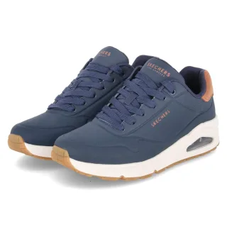 Skechers Low Sneaker UNO SUITED ON AIR - Gr. 41 - Blau - Synthetik